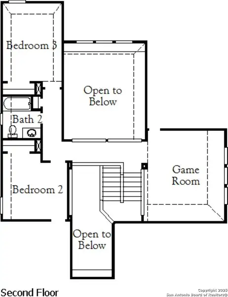 2D floor plan layout of this home in Stillwater Ranch, San Antonio, TX (Image 4). 2D floor plan layout of this home in Stillwater Ranch, San Antonio, TX (Image 4).
