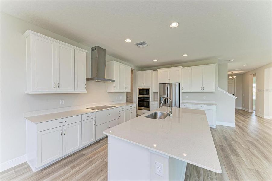 Furnished interior view inside a new home in Mirada, San Antonio (Image 10).