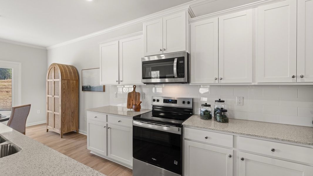 Furnished interior view inside a new home in Hughes Court, Dawsonville (Image 6).