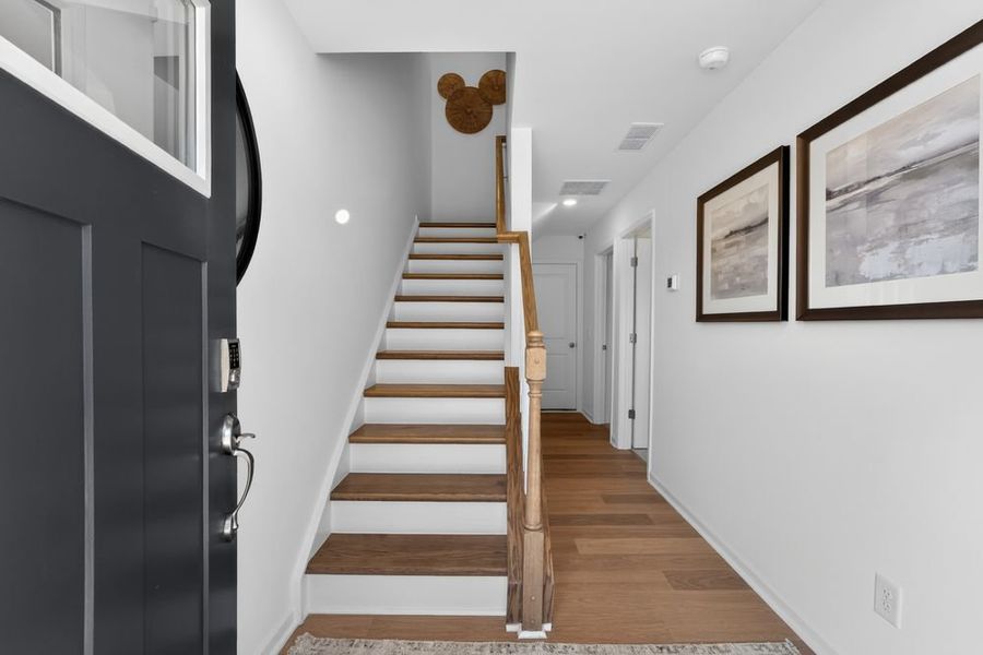 Representative unfurnished interior of a home built from the Breckenridge II by Taylor Morrison in Indian Trail Townhomes, Indian Trail (Image 21).