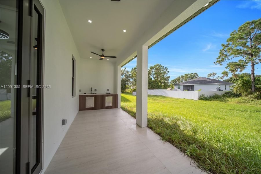 Exterior details and patio area of a home in , Lehigh Acres (Image 31). Exterior details and patio area of a home in , Lehigh Acres (Image 31).