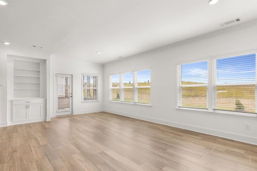 Spacious, unfurnished interior of a new home in The Court at Gainesville Township, Gainesville (Image 26).