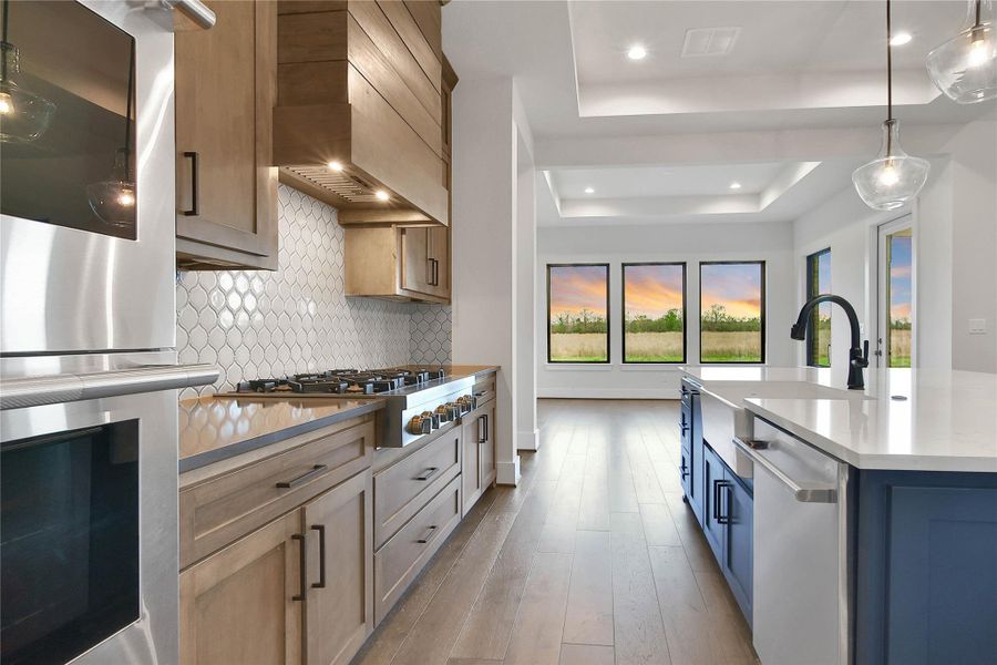 Furnished interior view inside a new home in High Meadow Estates, New Waverly (Image 9).