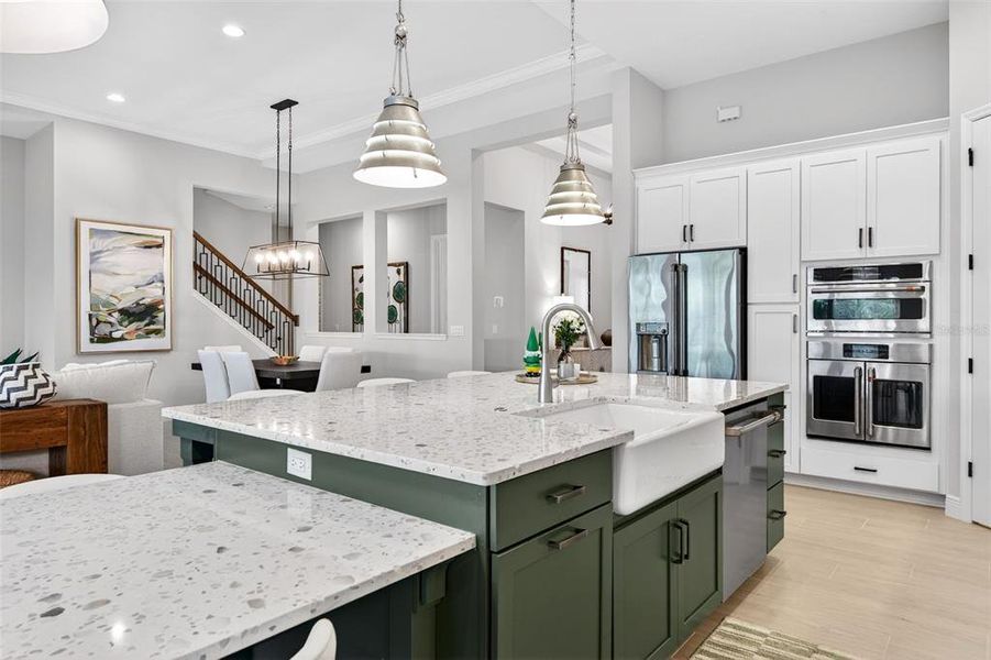 Furnished interior view inside a new home in , Venice (Image 39).