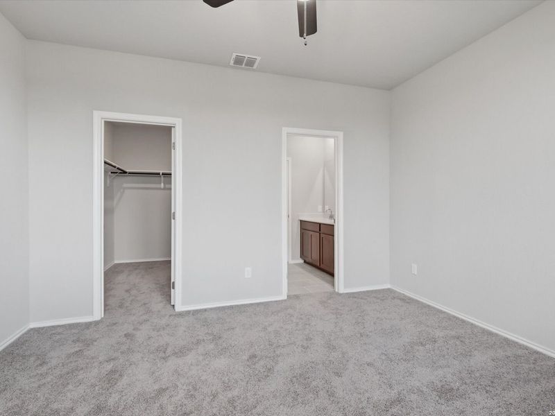 Spacious, unfurnished interior of a new home in Agave, San Antonio (Image 23). Spacious, unfurnished interior of a new home in Agave, San Antonio (Image 23).