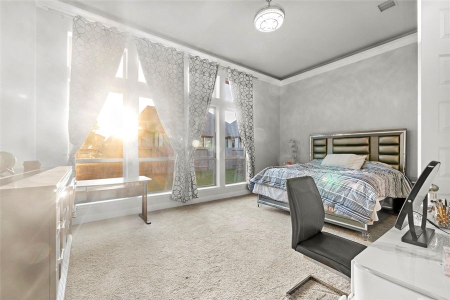 Furnished interior view inside a new home in Fulbrook On Fulshear Creek 60', Fulshear (Image 9). Furnished interior view inside a new home in Fulbrook On Fulshear Creek 60', Fulshear (Image 9).