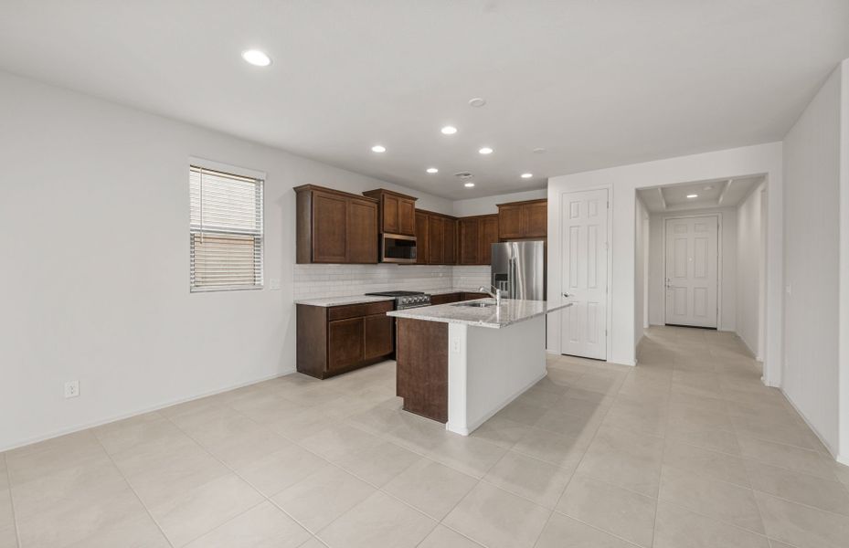 Furnished interior view inside a new home in Sun City Festival, Buckeye (Image 7).