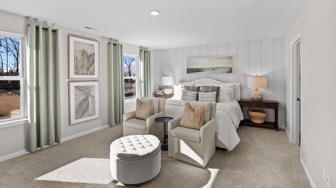 Furnished interior view inside a new home in Hunter Hill, Rocky Mount (Image 14).