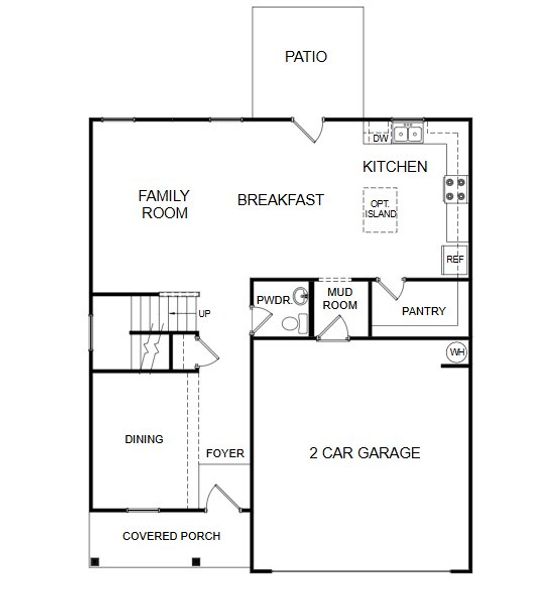 Image 2 representing the Turnbridge by Piedmont Residential in Creekside Landing, Dallas, GA.