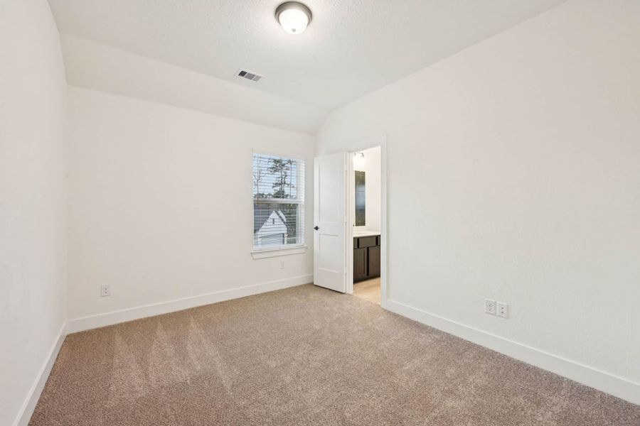 Spacious, unfurnished interior of a new home in The Woodlands Hills, Willis (Image 38).