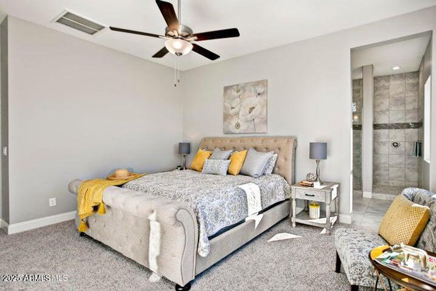 Model Primary Bedroom