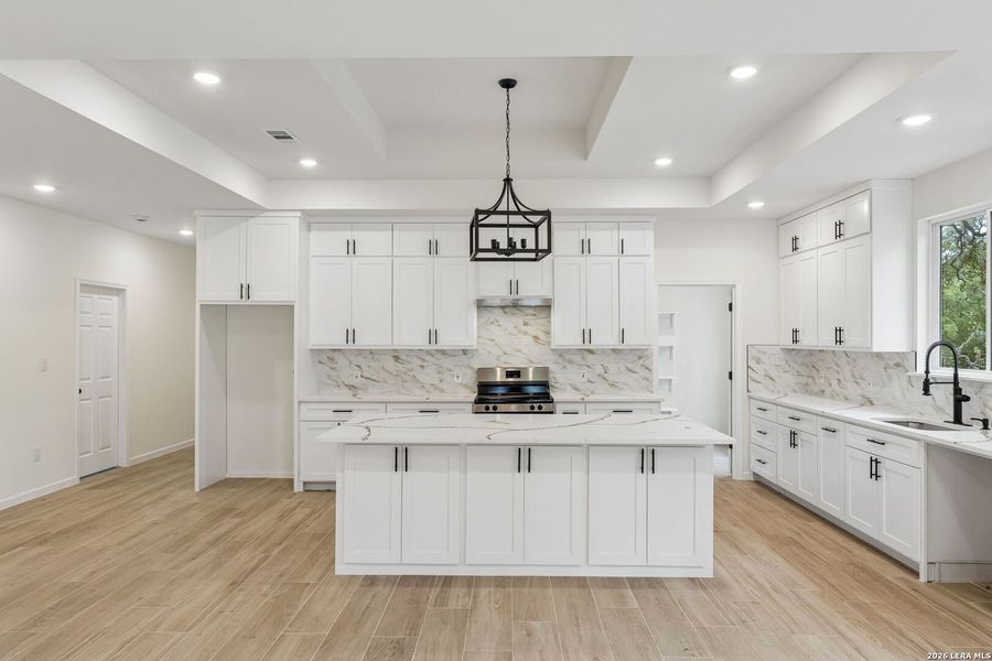 Furnished interior view inside a new home in , San Antonio (Image 6).