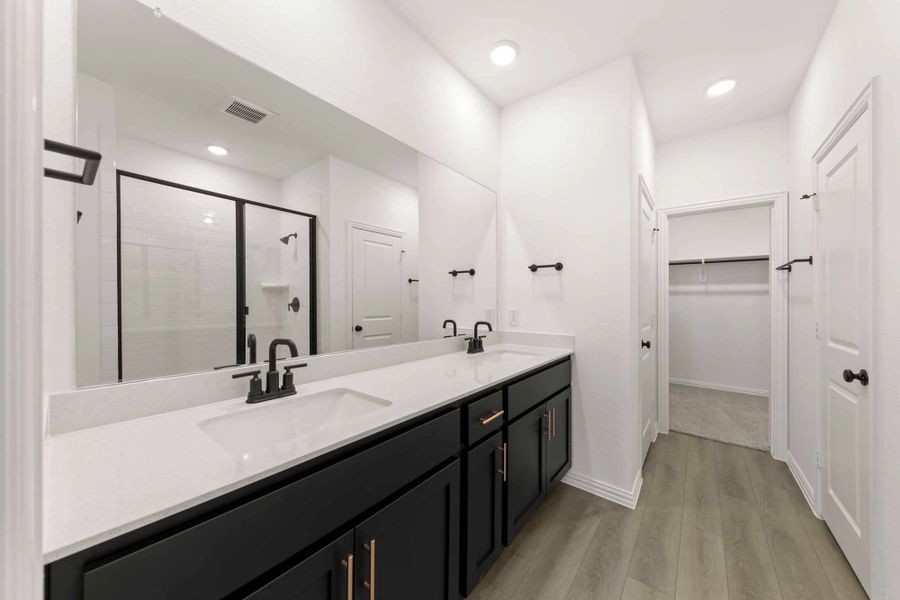 Primary Bathroom Representative Photo featuring the Noir Collection