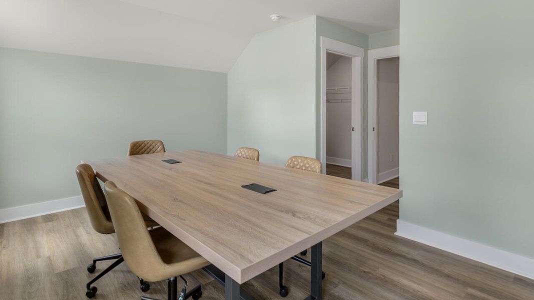 Representative furnished interior of a home built from the MADISON by D.R. Horton in Indigo Preserve, Leland (Image 37). Representative furnished interior of a home built from the MADISON by D.R. Horton in Indigo Preserve, Leland (Image 37).