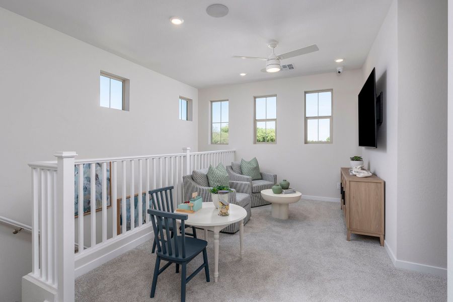 Representative furnished interior of a home built from the 1 by Risewell Homes in Bella Storia, Gilbert (Image 13). Representative furnished interior of a home built from the 1 by Risewell Homes in Bella Storia, Gilbert (Image 13).