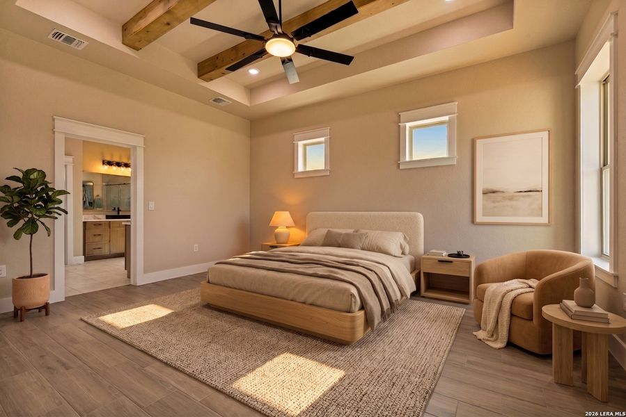 Furnished interior view inside a new home in , La Vernia (Image 4).