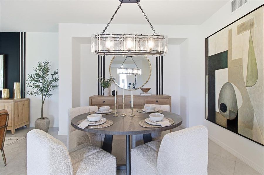 Furnished interior view inside a new home in , Lakewood Ranch (Image 9).