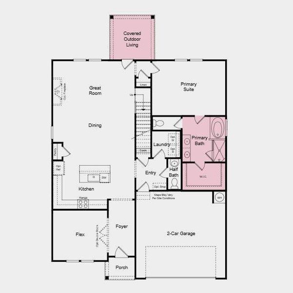 2D floor plan layout of this home in Windance Lake, Loganville, GA (Image 3). 2D floor plan layout of this home in Windance Lake, Loganville, GA (Image 3).