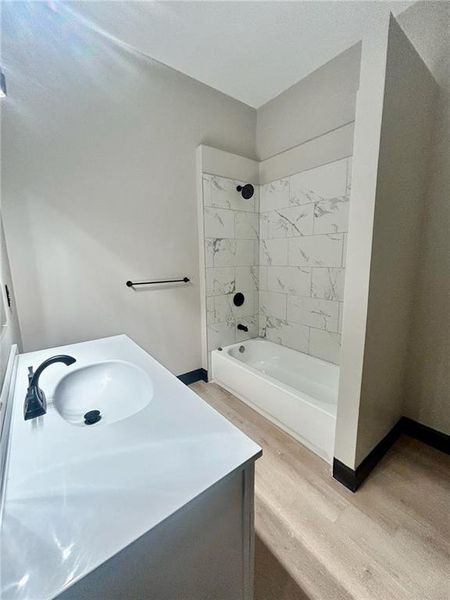 Furnished interior view inside a new home in , Atlanta (Image 7).