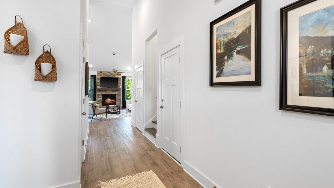 Furnished interior view inside a new home in Fox Hollow, Spartanburg (Image 10).