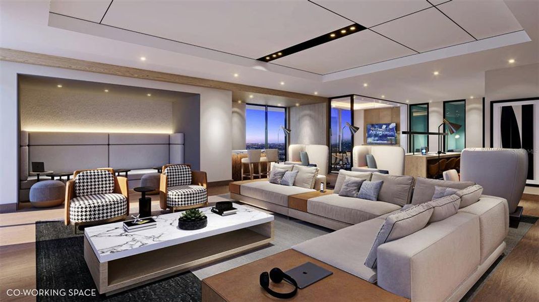 Furnished interior view inside a new home in , Tampa (Image 4).