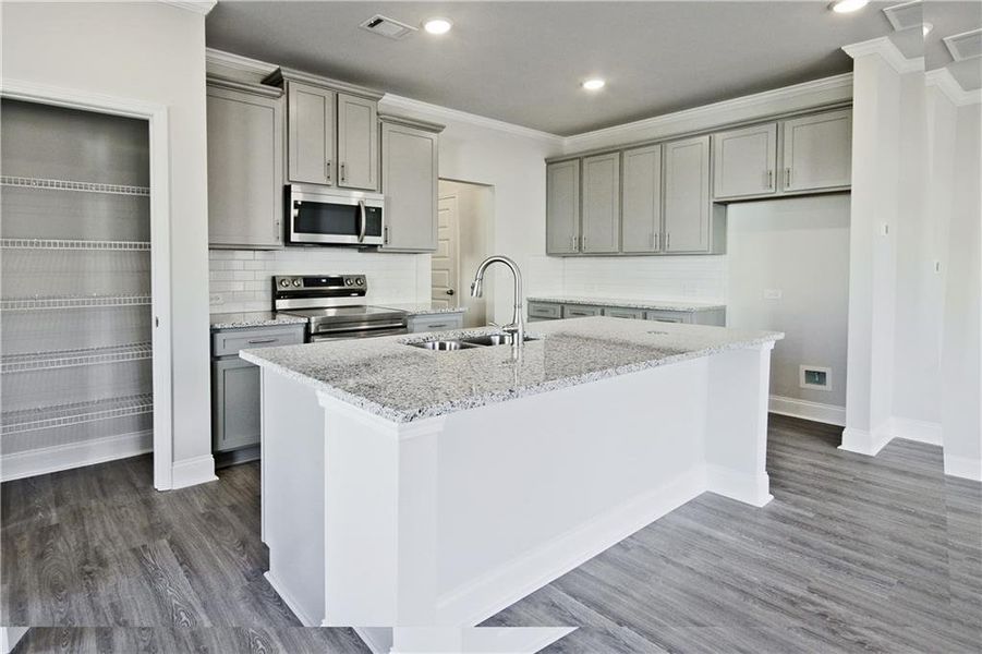 Furnished interior view inside a new home in Somerset at Riverbrook, Gainesville (Image 8).