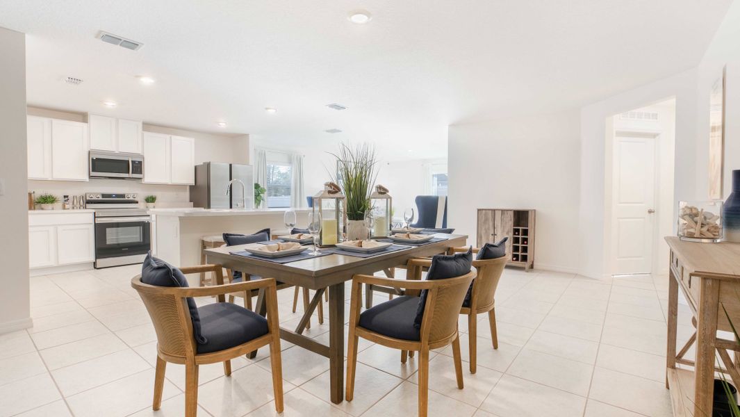 Representative furnished interior of a home built from the Marigold by Maronda Homes in Englewood, Port Charlotte (Image 9).