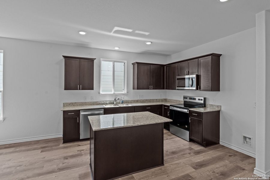 Furnished interior view inside a new home in Horizon Ridge, San Antonio (Image 8).