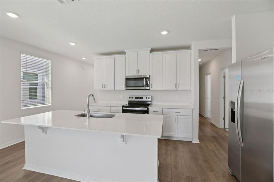 Furnished interior view inside a new home in Springs at Lake Alfred - Classic Series, Lake Alfred (Image 10).