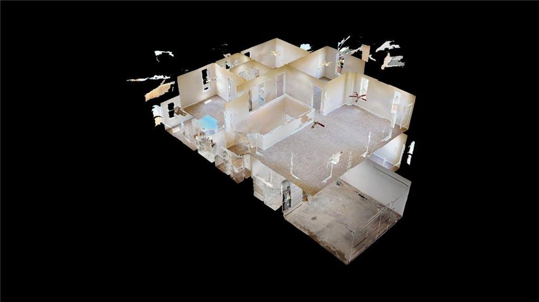 2D floor plan layout of this home in , Balch Springs, TX (Image 4).