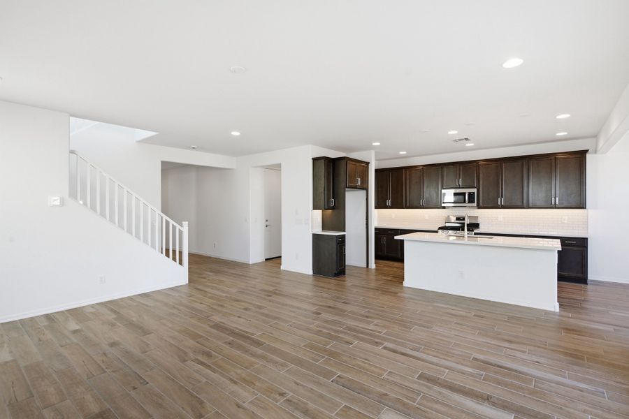 Representative unfurnished interior of a home built from the Legacy by Taylor Morrison in Artisan at Asante, Surprise (Image 15).
