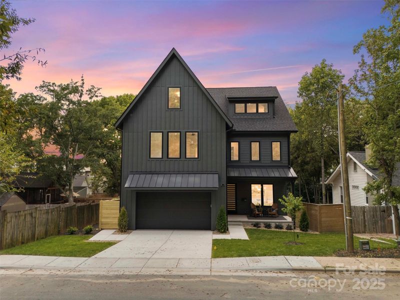 Front exterior of a new home in , Charlotte, NC, highlighting curb appeal (Image 20).