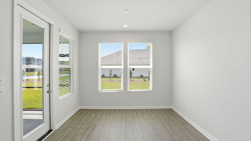 Spacious, unfurnished interior of a new home in Midpoint at New Riverside, Bluffton (Image 17).