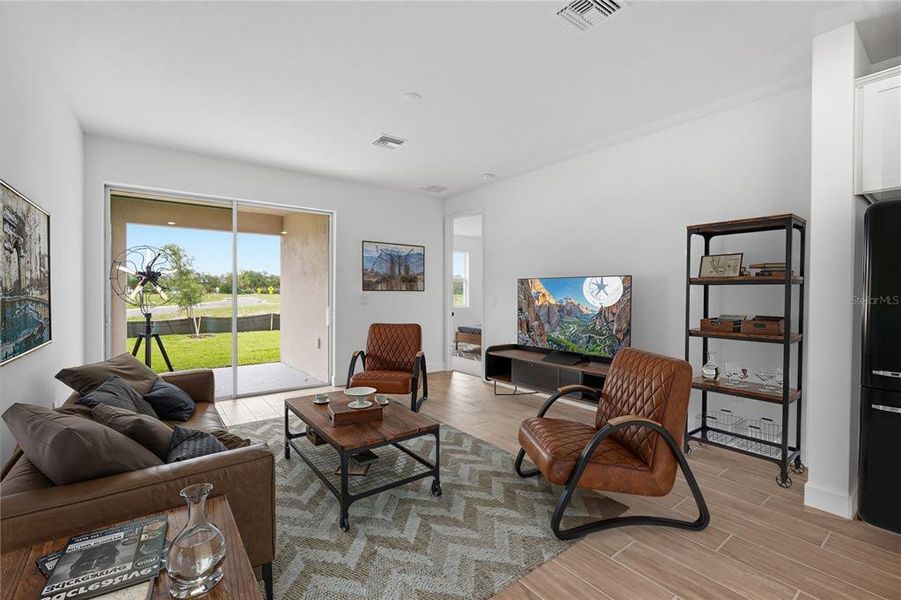 Furnished interior view inside a new home in Estates at Rivers Edge, Parrish (Image 31).
