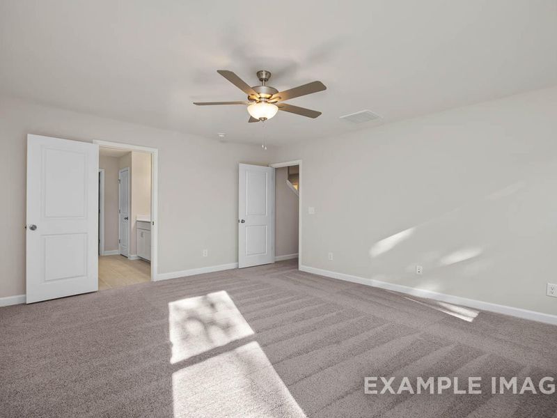 Spacious, unfurnished interior of a new home in Retreat at North Main, Lillington (Image 12).