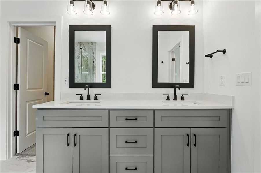 Furnished interior view inside a new home in , Marietta (Image 14).