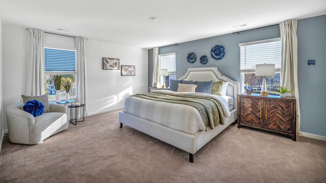 Furnished interior view inside a new home in Millstone Village, Morristown (Image 16).