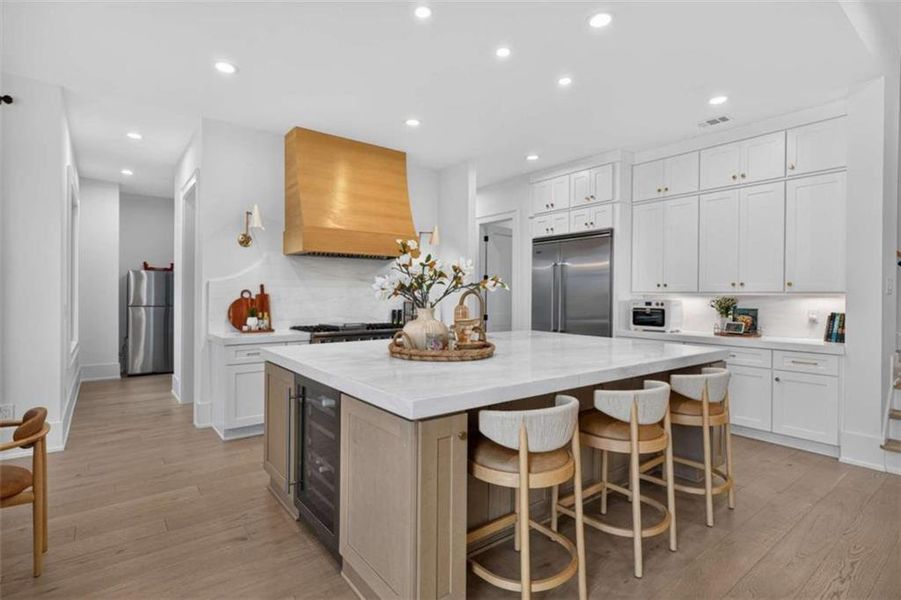 Furnished interior view inside a new home in , Hoschton (Image 14).