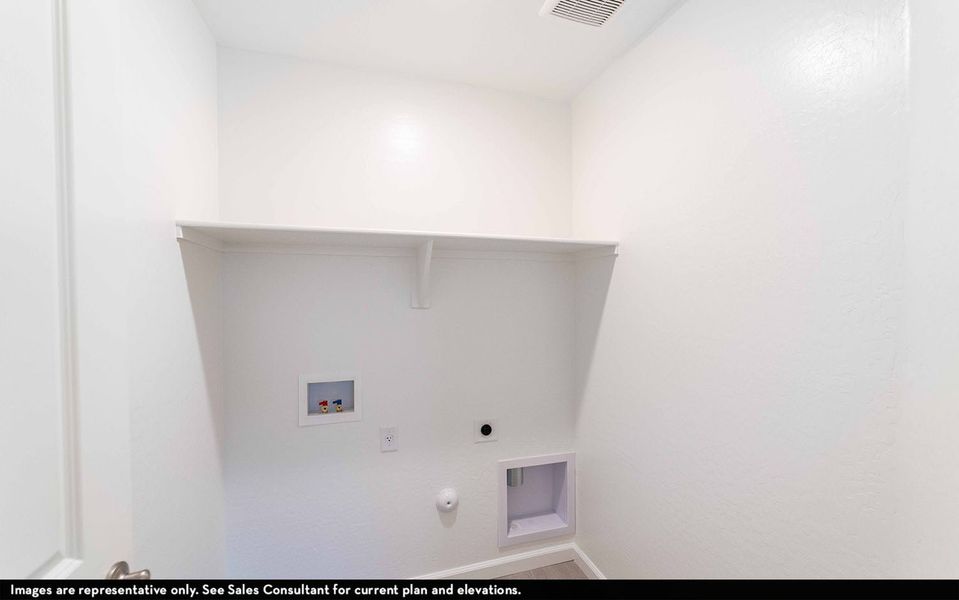 Representative unfurnished interior of a home built from the Frio by CastleRock Communities in Rancho Santa Rosa, Maricopa (Image 15). Representative unfurnished interior of a home built from the Frio by CastleRock Communities in Rancho Santa Rosa, Maricopa (Image 15).