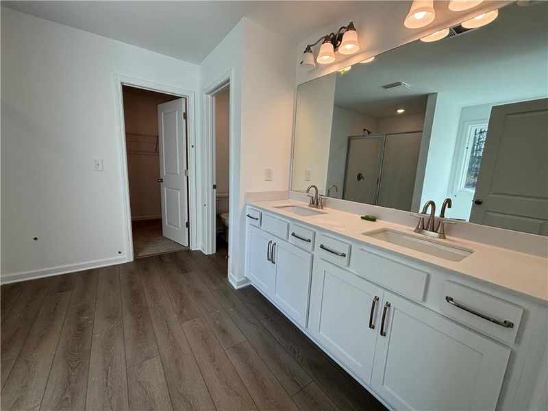 Furnished interior view inside a new home in Arbors at Richland Creek, Buford (Image 5).