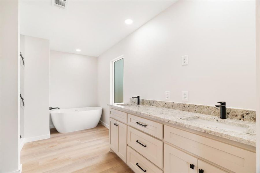 Furnished interior view inside a new home in , Brookston (Image 9).