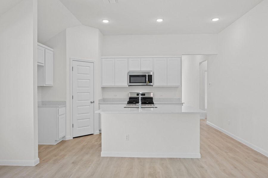 Furnished interior view inside a new home in Trinity Ranch, Elgin (Image 6).