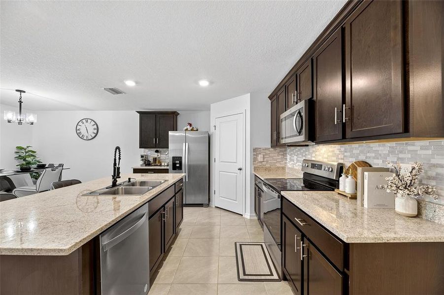 Furnished interior view inside a new home in North Park Isle, Plant City (Image 37).