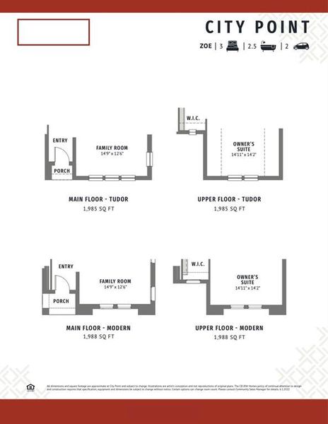 This dream home features the Tudor elevation.