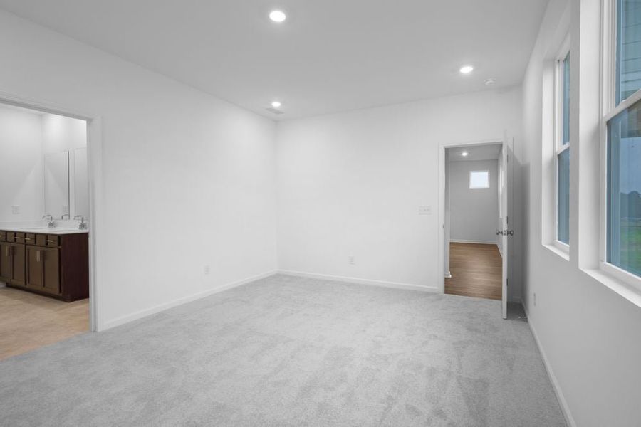 Representative unfurnished interior of a home built from the Norcross by Taylor Morrison in Weatherfield, Buford (Image 23).