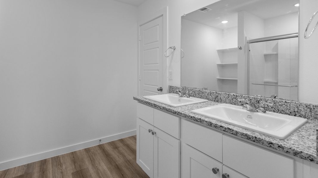 Representative furnished interior of a home built from the The Camden by D.R. Horton in Everest Heights, Lubbock (Image 6). Representative furnished interior of a home built from the The Camden by D.R. Horton in Everest Heights, Lubbock (Image 6).