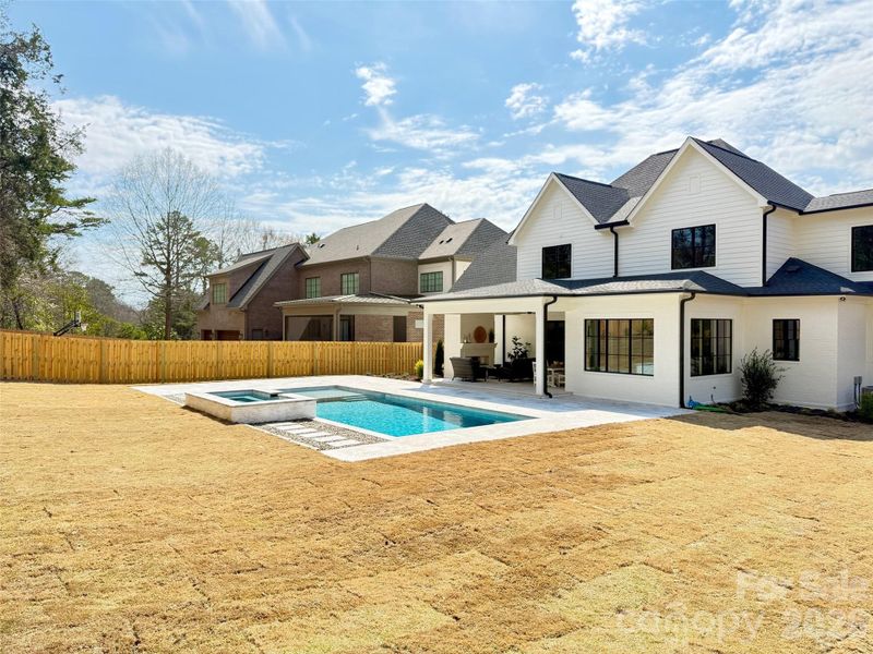 Exterior details and patio area of a home in , Charlotte (Image 27).