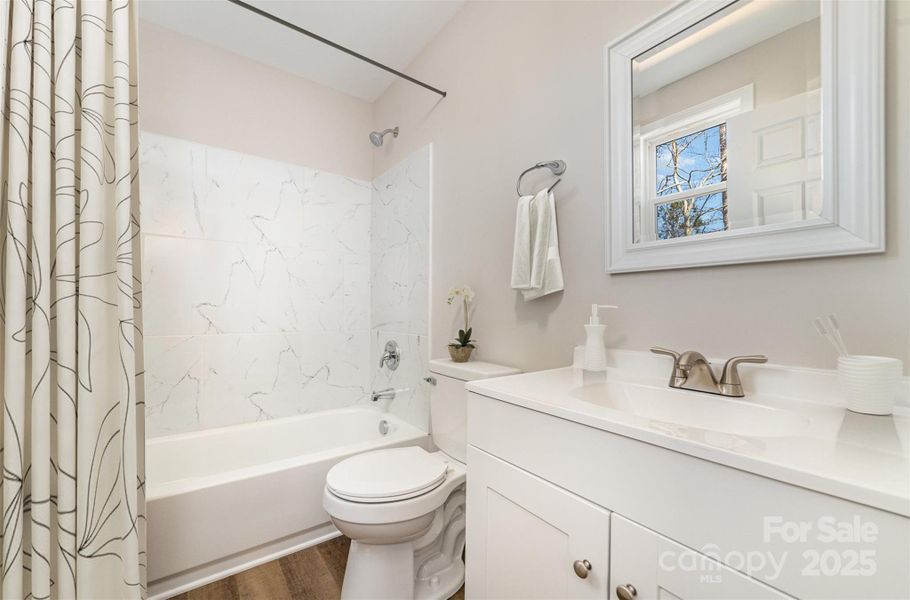 Furnished interior view inside a new home in , Albemarle (Image 6).