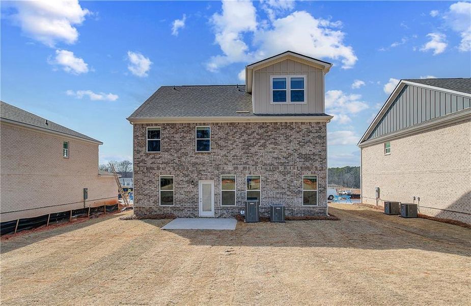 Exterior details and patio area of a home in Bowers Farm, McDonough (Image 16). Exterior details and patio area of a home in Bowers Farm, McDonough (Image 16).