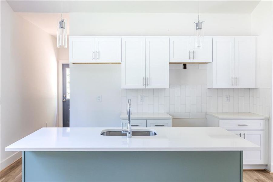 Furnished interior view inside a new home in , Atlanta (Image 14).